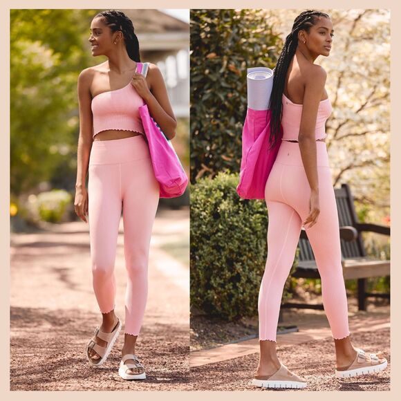 Spiritual Gangster Love Sculpt Pink Leggings - Women's XS/S New - Picture 1 of 6